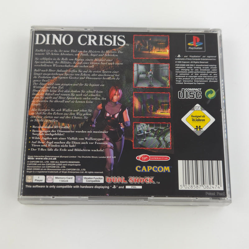 Sony Playstation 1 Spiel : Dino Crisis - OVP CD Anleitung PS1 PAL