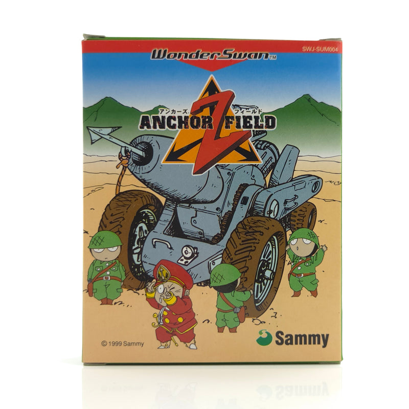 Bandai Wonderswan Spiel : Anchor Z Field - japanisches Spiel NTSC-J JAPAN OVP