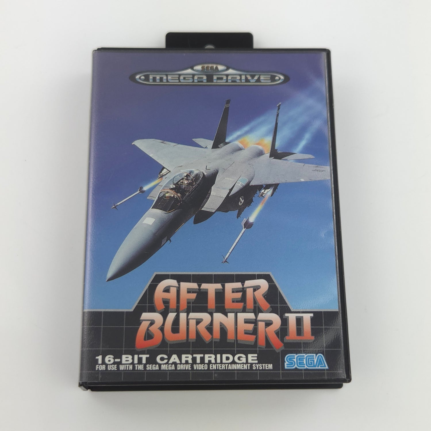 Sega Mega Drive Spiel : After Burner II - Modul & OVP ohne Anleitung / MD PAL