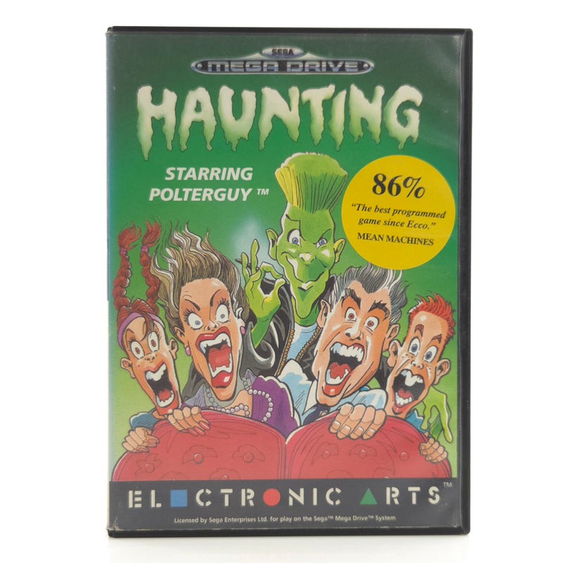 Sega Mega Drive Spiel : Haunting starring Polterguy - Modul OVP ohne Anleitung