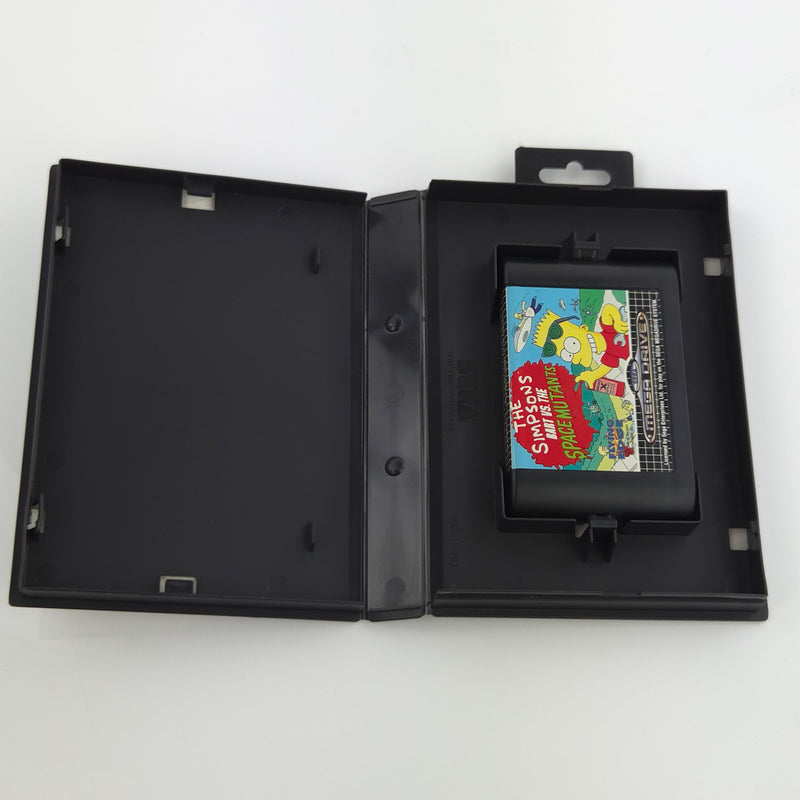 Sega Mega Drive Spiel : The Simpsons Bart vs the Space Mutants - OVP Modul PAL