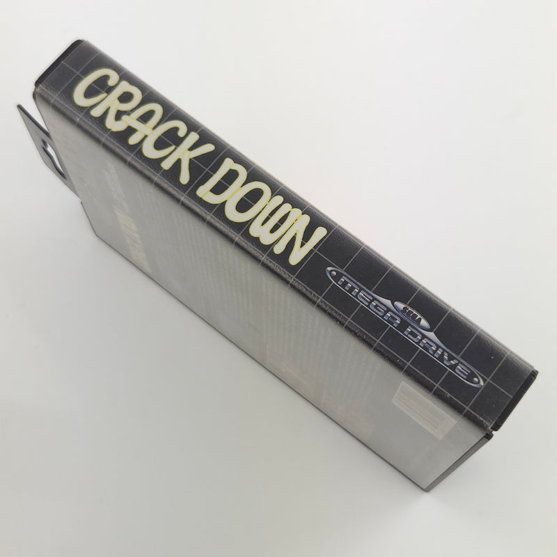 Sega Mega Drive Spiel : Crack Down - OVP & Modul ohne Anleitung PAL MD