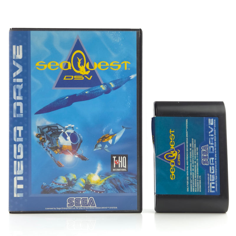 Sega Mega Drive Spiel : Sea Quest DSV - OVP & Modul ohne Anleitung PAL MD
