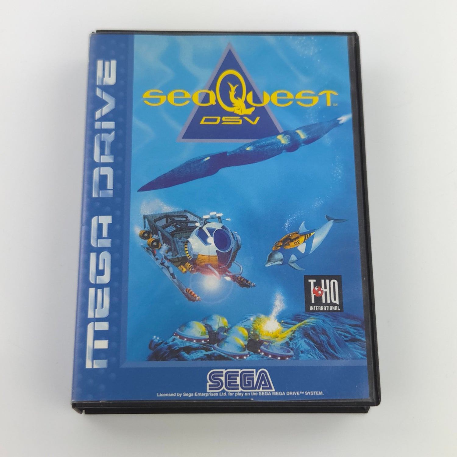 Sega Mega Drive Spiel : Sea Quest DSV - OVP & Modul ohne Anleitung PAL MD