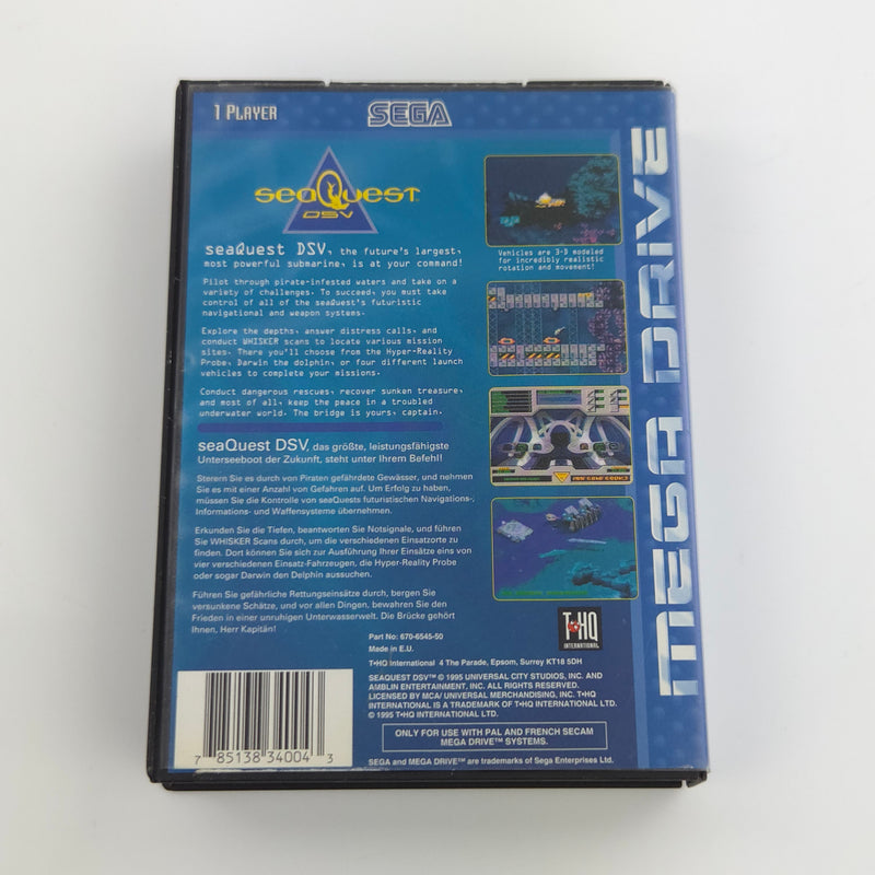 Sega Mega Drive Spiel : Sea Quest DSV - OVP & Modul ohne Anleitung PAL MD