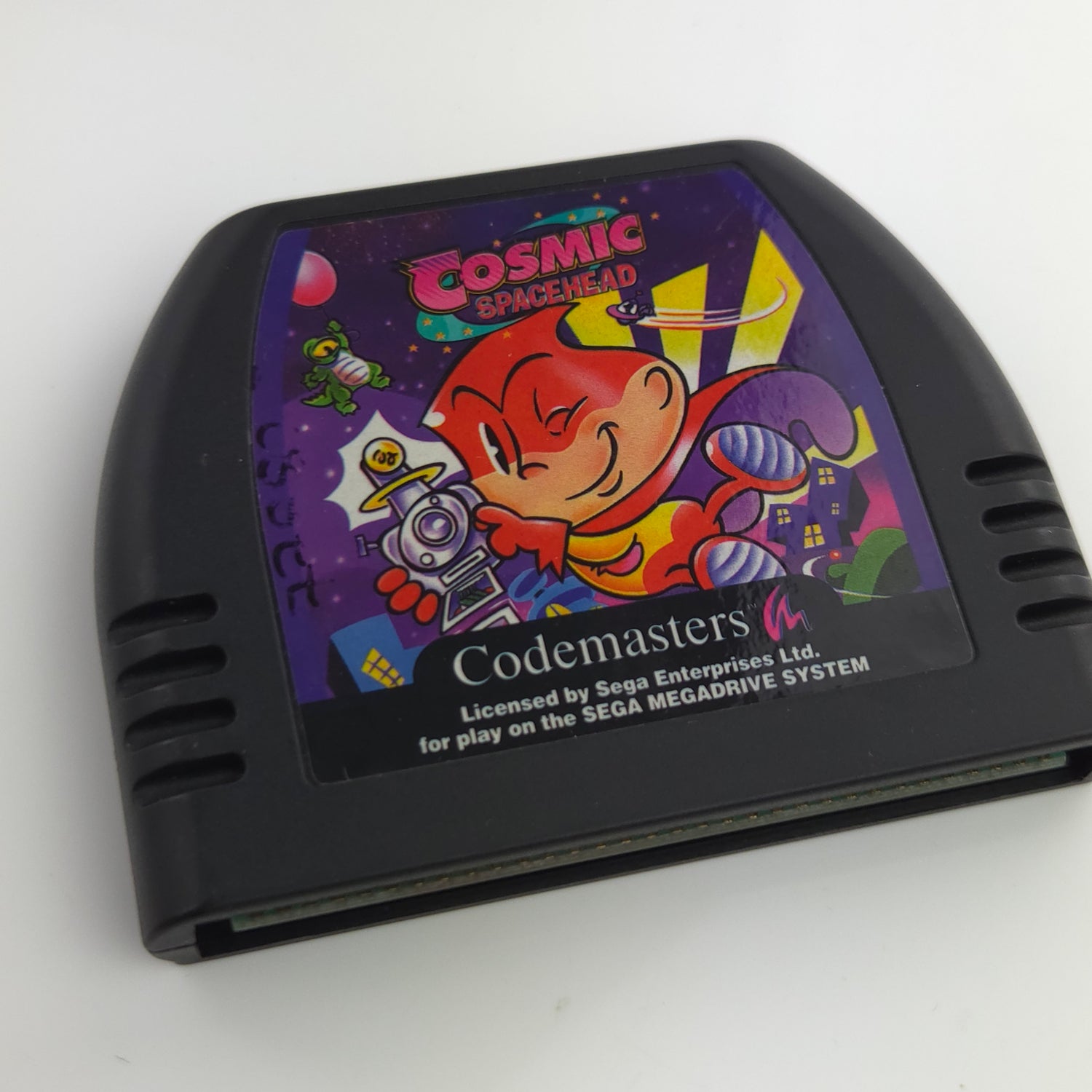 Sega Mega Drive Spiel : Cosmic Spacehead - OVP & Modul ohne Anleitung PAL MD