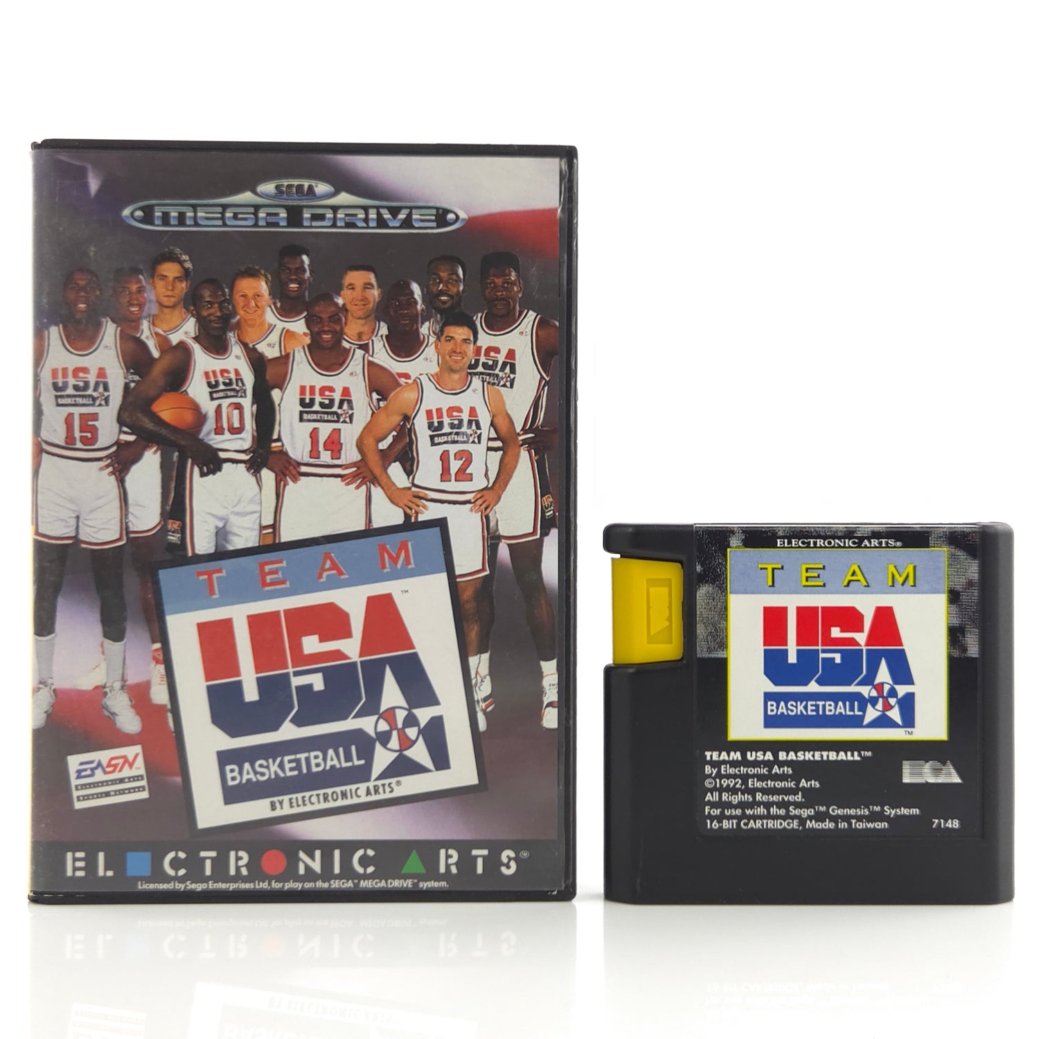 Sega Mega Drive Spiel : Team USA Basketball - OVP & Modul ohne Anleitung PAL MD