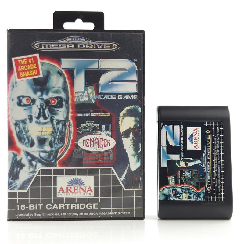 Sega Mega Drive Spiel : T2 The Arcade Game - OVP & Modul ohne Anleitung PAL MD