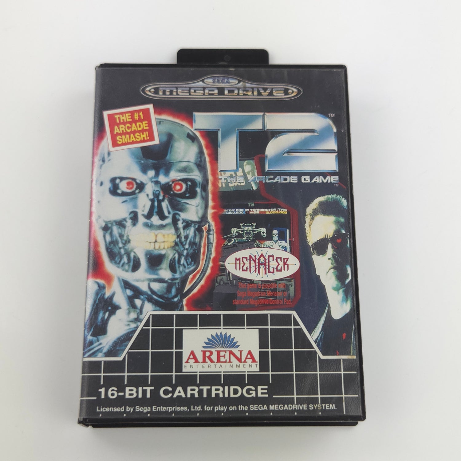 Sega Mega Drive Spiel : T2 The Arcade Game - OVP & Modul ohne Anleitung PAL MD