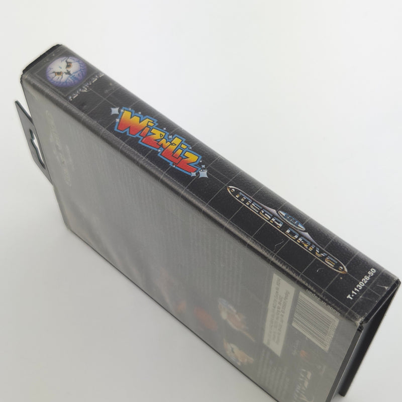 Sega Mega Drive Spiel : Wiz 'n' Liz - Modul OVP Anleitung CIB MD PAL