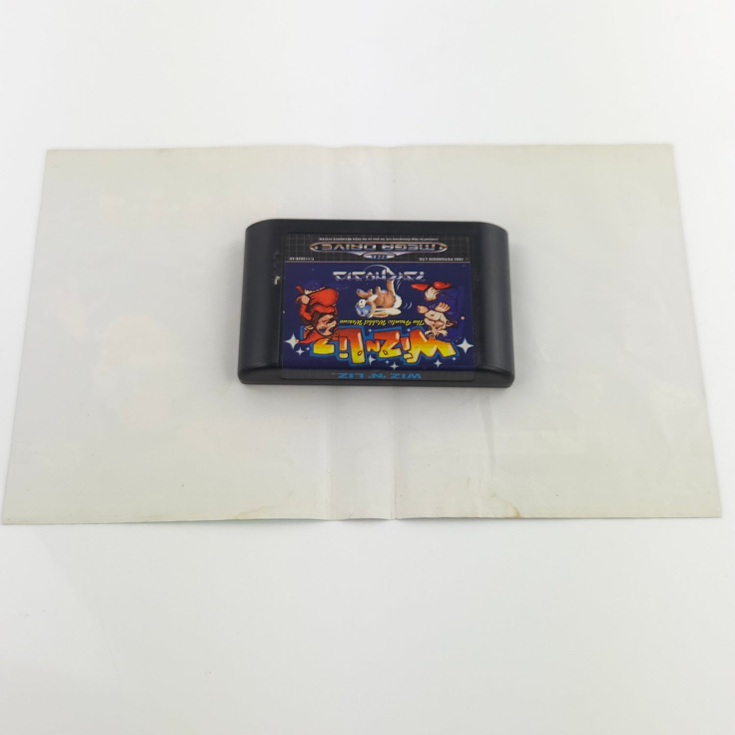 Sega Mega Drive Spiel : Wiz 'n' Liz - Modul OVP Anleitung CIB MD PAL