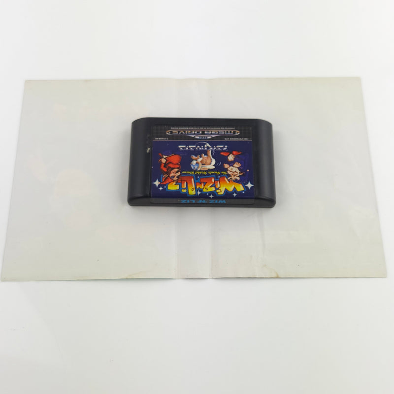 Sega Mega Drive Spiel : Wiz 'n' Liz - Modul OVP Anleitung CIB MD PAL