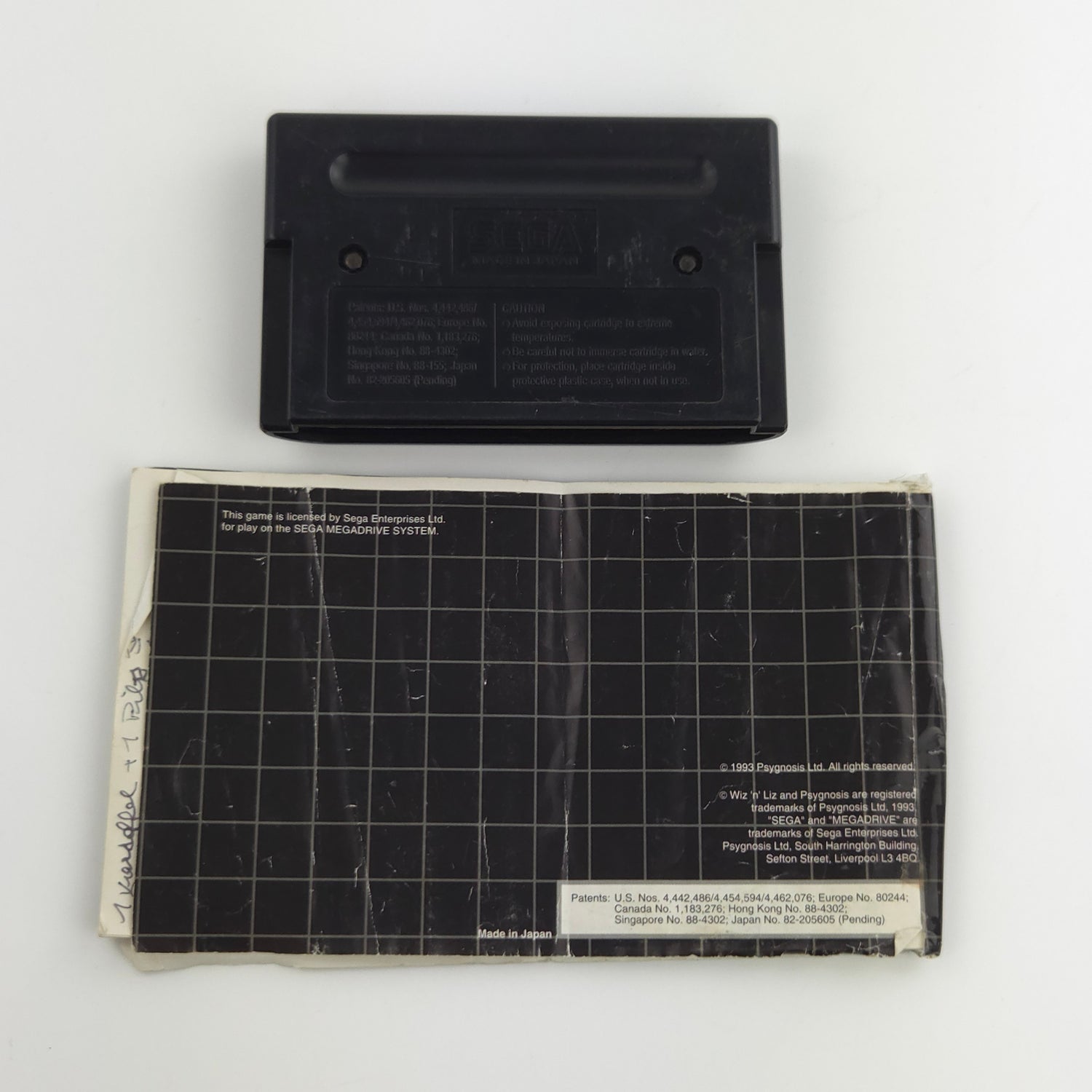 Sega Mega Drive Spiel : Wiz 'n' Liz - Modul OVP Anleitung CIB MD PAL