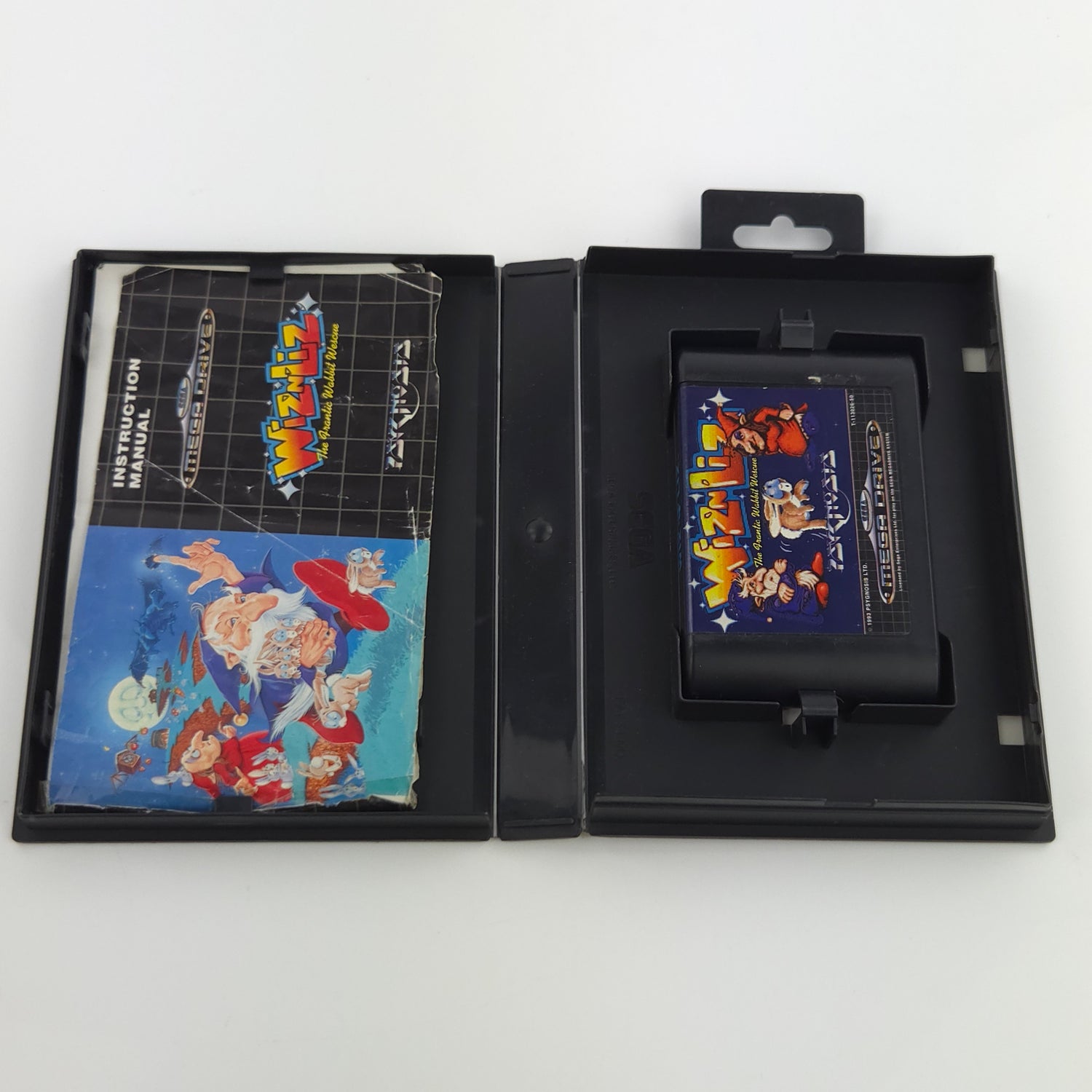 Sega Mega Drive Spiel : Wiz 'n' Liz - Modul OVP Anleitung CIB MD PAL