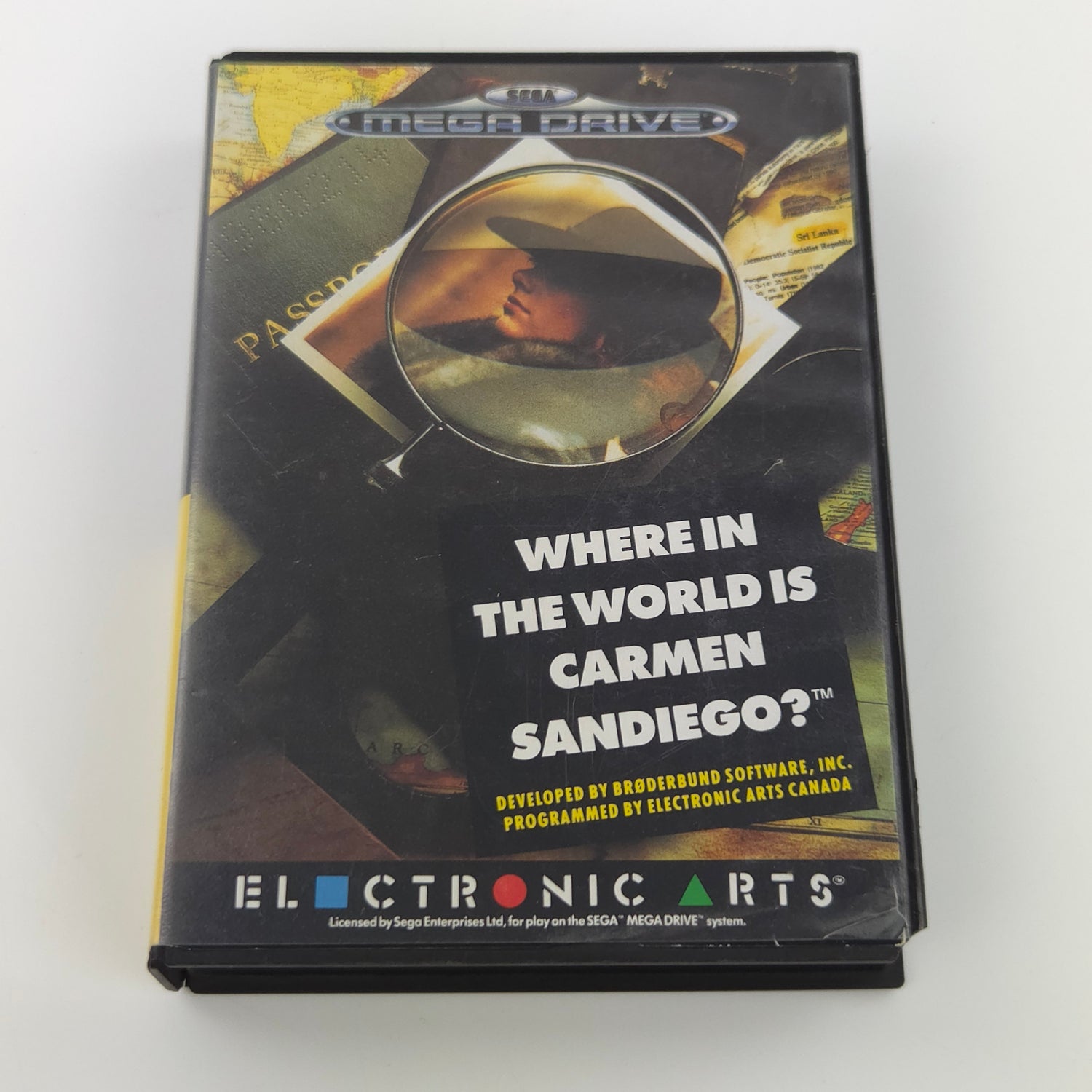 Sega Mega Drive Spiel : Where in the World is Carmen Sandiego - MD OVP PAL