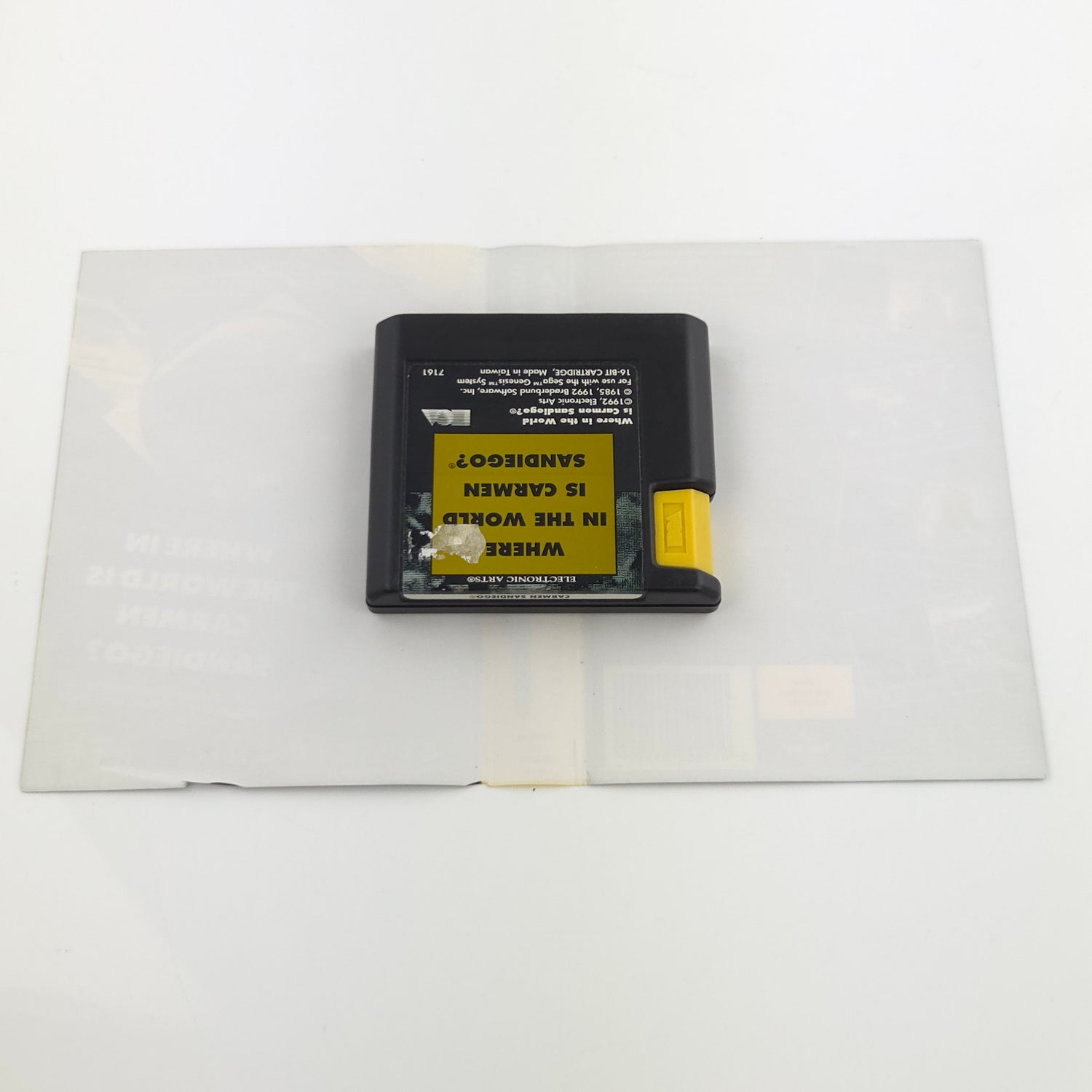 Sega Mega Drive Spiel : Where in the World is Carmen Sandiego - MD OVP PAL
