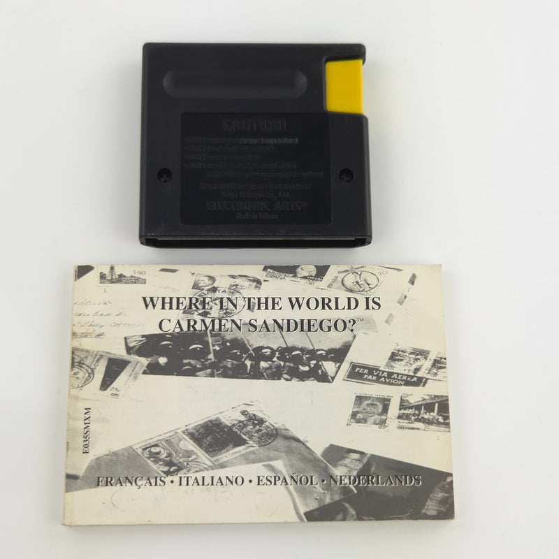 Sega Mega Drive Spiel : Where in the World is Carmen Sandiego - MD OVP PAL