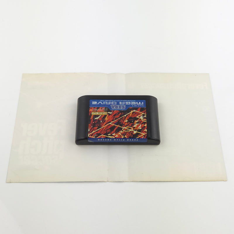 Sega Mega Drive Spiel : Fever Pitch Soccer Fußball - Modul Anleitung OVP PAL MD
