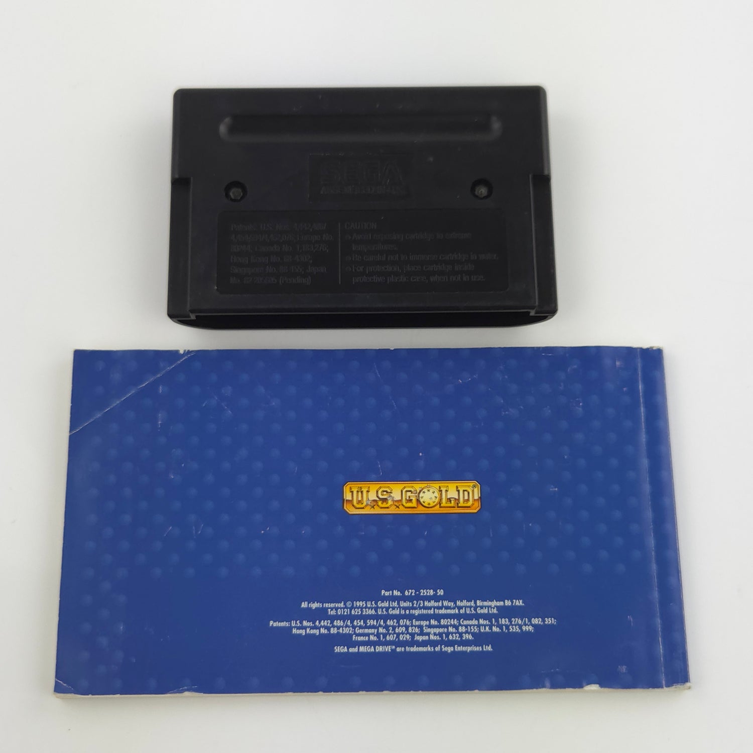 Sega Mega Drive Spiel : Fever Pitch Soccer Fußball - Modul Anleitung OVP PAL MD
