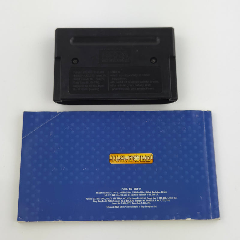 Sega Mega Drive Spiel : Fever Pitch Soccer Fußball - Modul Anleitung OVP PAL MD