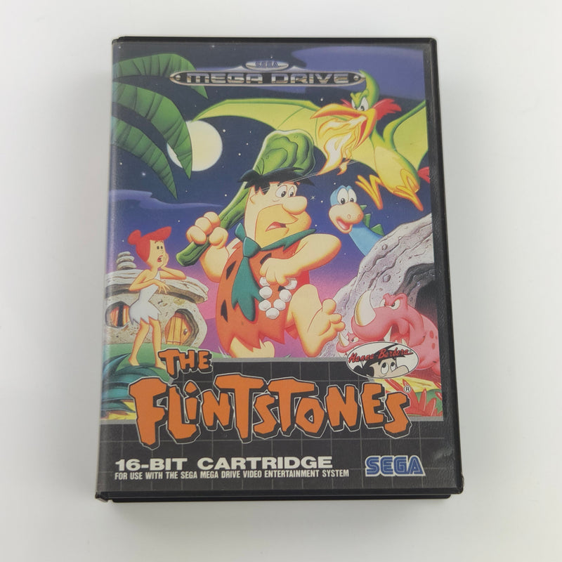 Sega Mega Drive Spiel : The Flintstones - Modul Anleitung OVP PAL MD