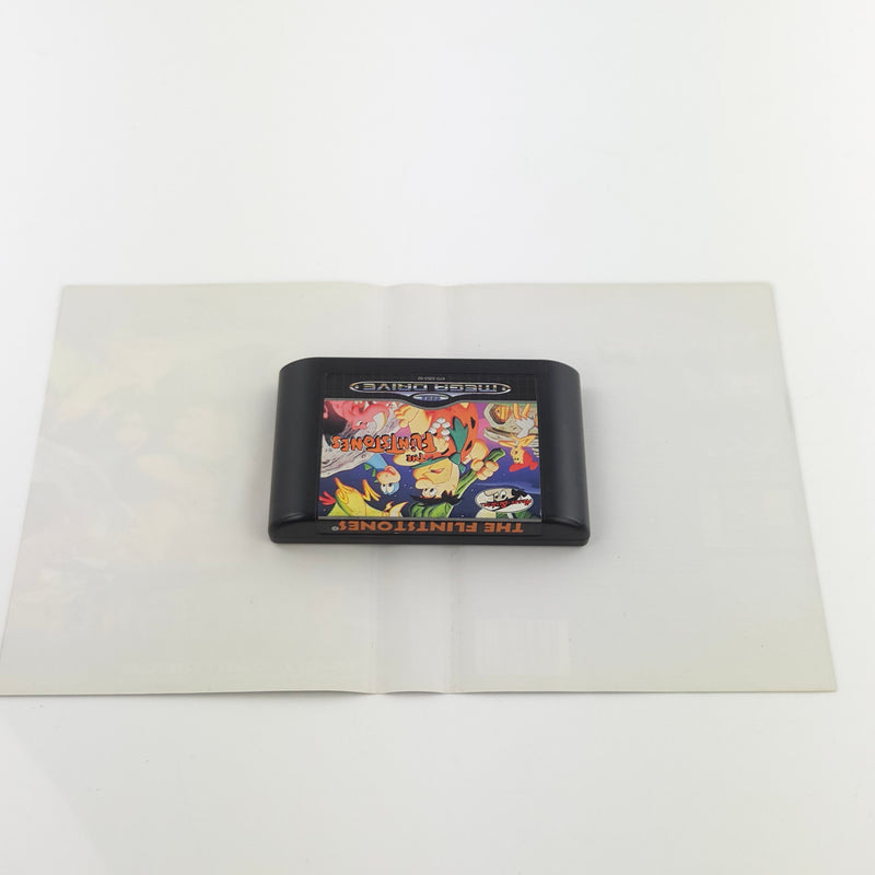 Sega Mega Drive Spiel : The Flintstones - Modul Anleitung OVP PAL MD