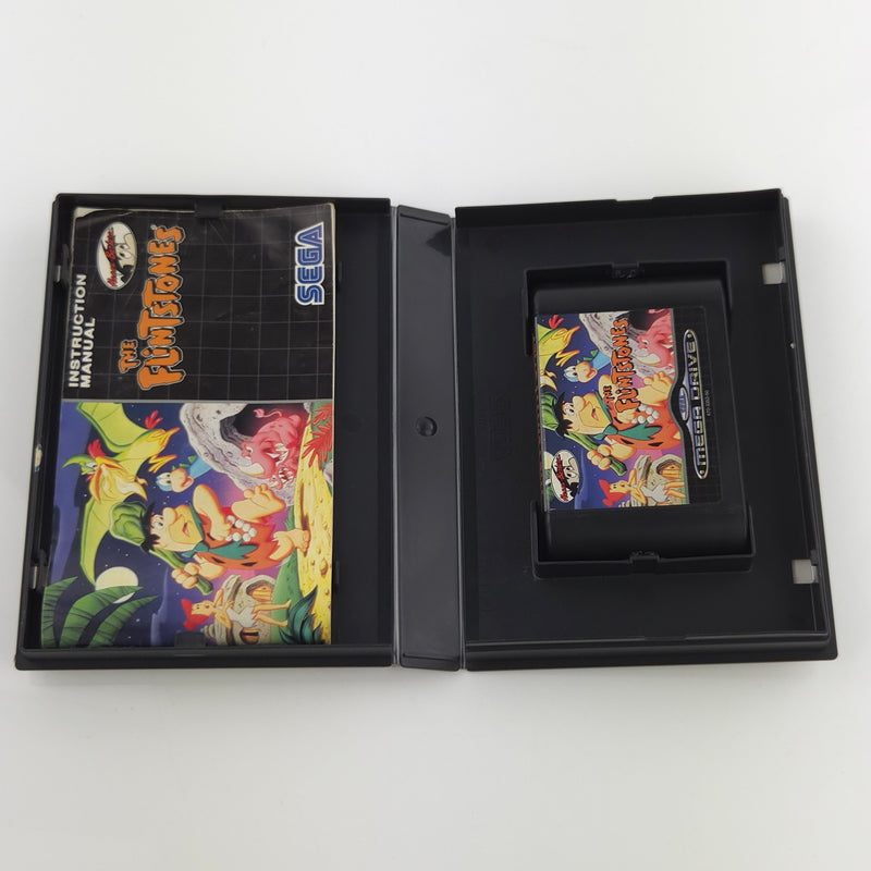 Sega Mega Drive Spiel : The Flintstones - Modul Anleitung OVP PAL MD