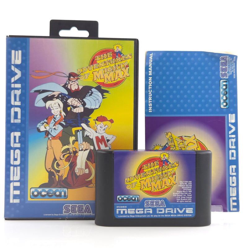Sega Mega Drive Spiel : The Adventures of Mighty Max - MD Fußball OVP