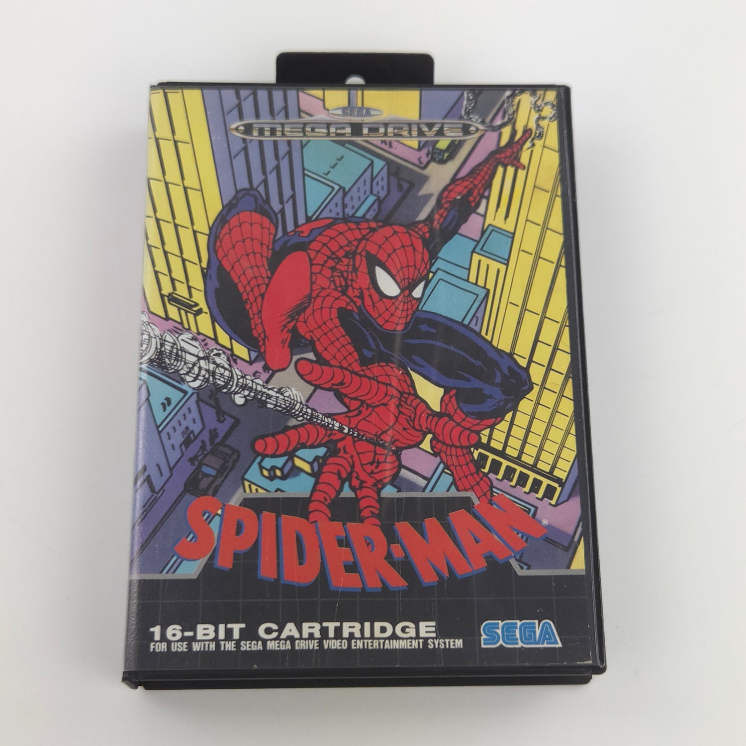 Sega Mega Drive Spiel : Spider-Man - Modul Anleitung OVP / MD PAL Spiderman