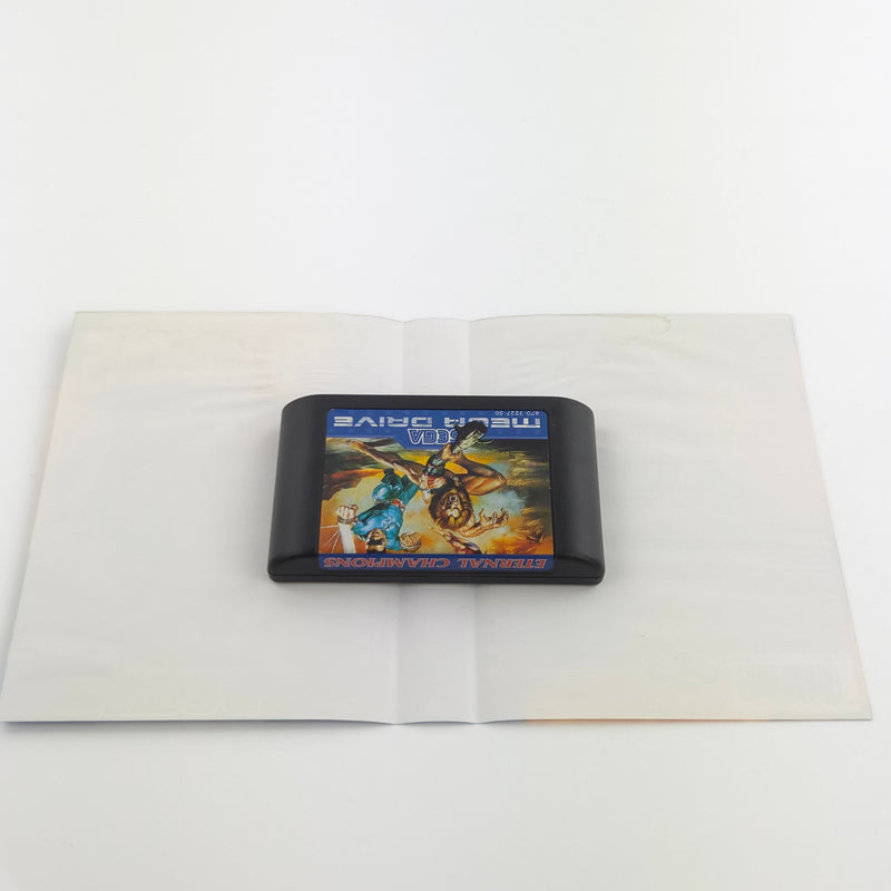 Sega Mega Drive Spiel : Eternal Champions - Modul Anleitung OVP / PAL MD