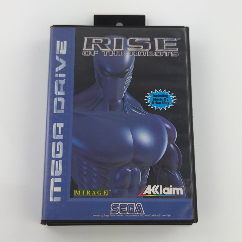 Sega Mega Drive Spiel : Rise of the Robots - Modul Anleitung OVP / PAL MD