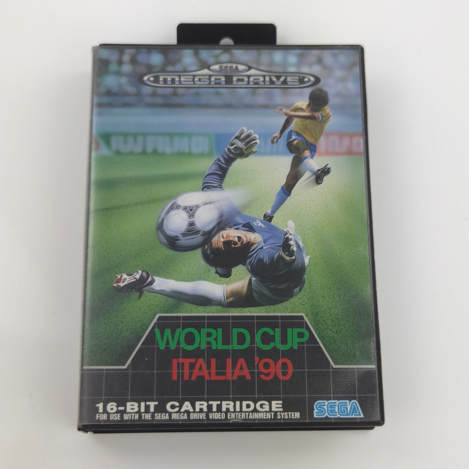 Sega Mega Drive Spiel : World CUp Italia 90 - Modul Anleitung OVP / Fußball
