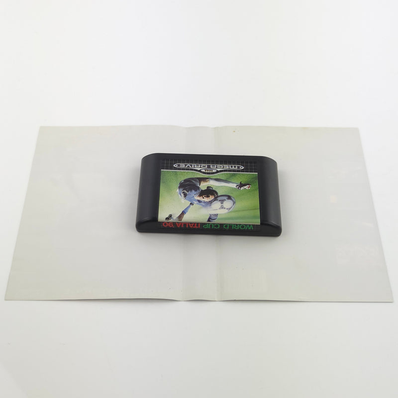 Sega Mega Drive Spiel : World CUp Italia 90 - Modul Anleitung OVP / Fußball