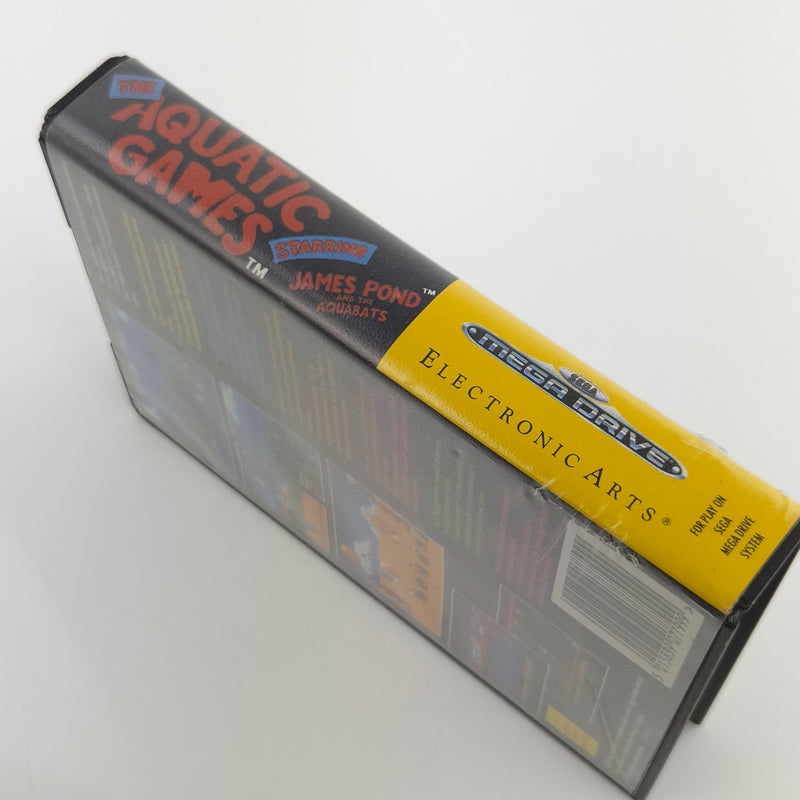 Sega Mega Drive Spiel : Aquatic Games starring James Pond - Modul Anleitung OVP