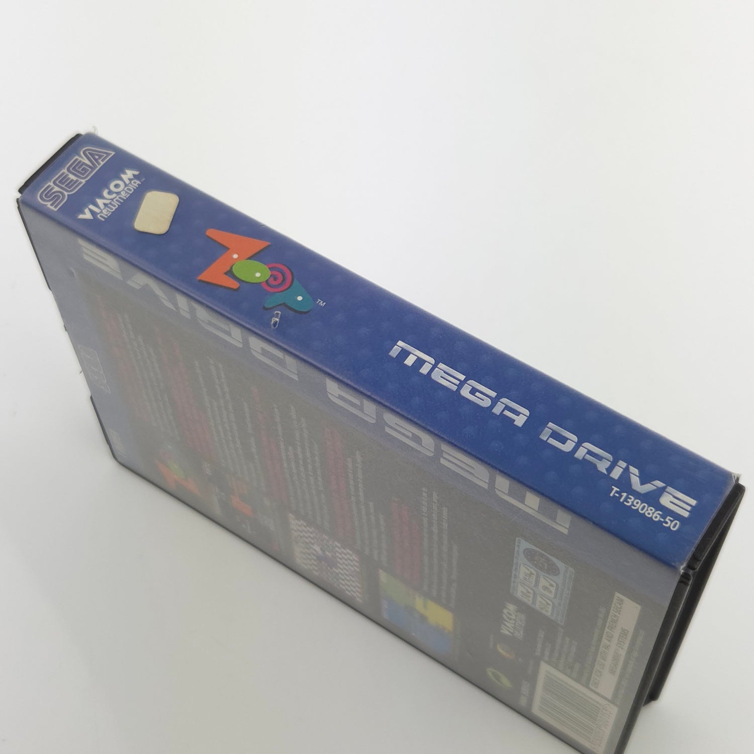 Sega Mega Drive Spiel : Zoop - Modul Anleitung OVP MD PAL