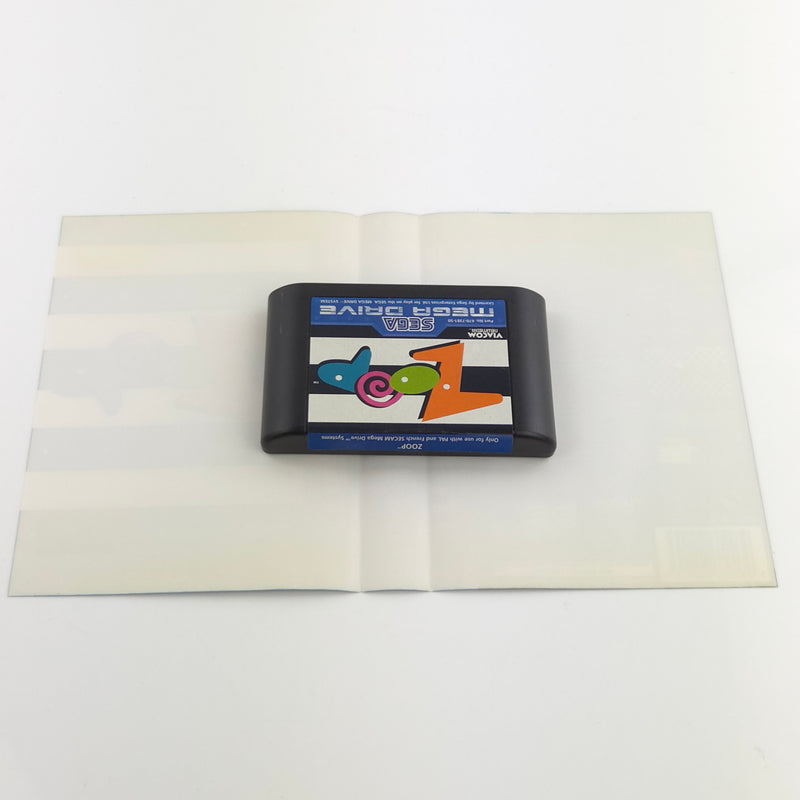 Sega Mega Drive Spiel : Zoop - Modul Anleitung OVP MD PAL
