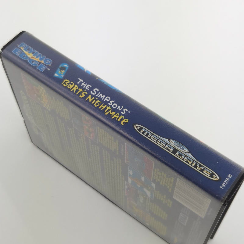 Sega Mega Drive Spiel : The Simpsons Bart´s Nightmare - Modul Anleitung OVP