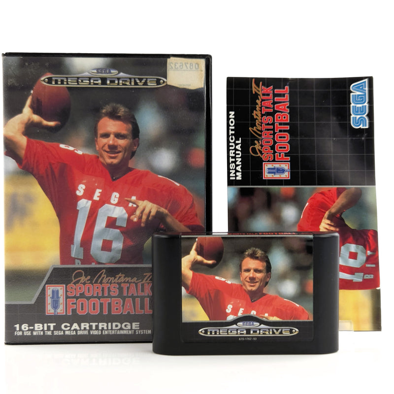 Sega Mega Drive Spiel : Joe Montana II Sports Talk Football - MD OVP PAL