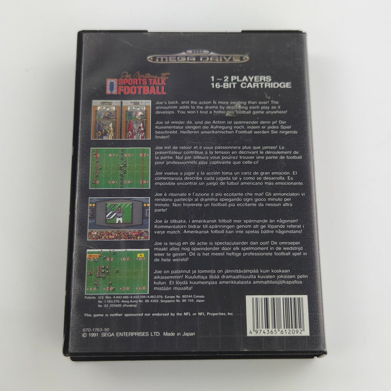 Sega Mega Drive Spiel : Joe Montana II Sports Talk Football - MD OVP PAL