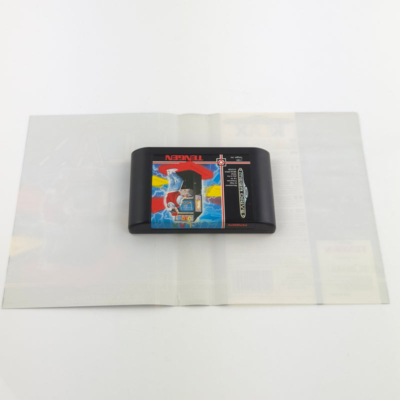 Sega Mega Drive Spiel : KLAX - MD Modul Anleitung OVP / PAL Game Tengen