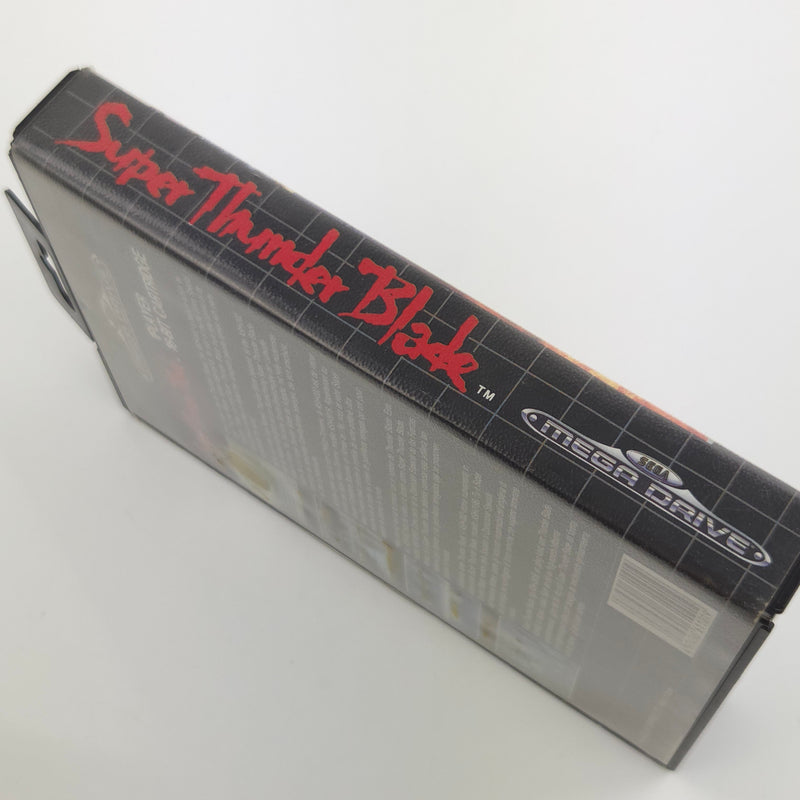 Sega Mega Drive Spiel : Super Thunder Blade - Modul Anleitung OVP / MD PAL Game