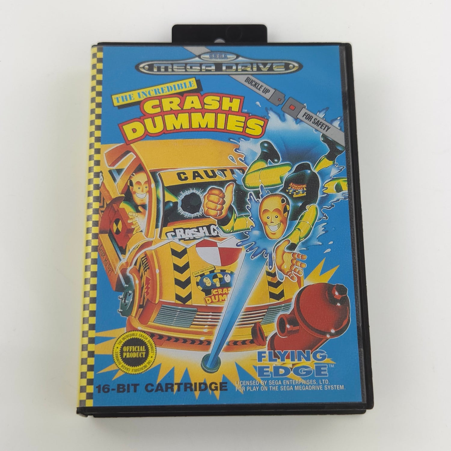 Sega Mega Drive Spiel : The Incredible Crash Dummies - Modul Anleitung OVP PAL