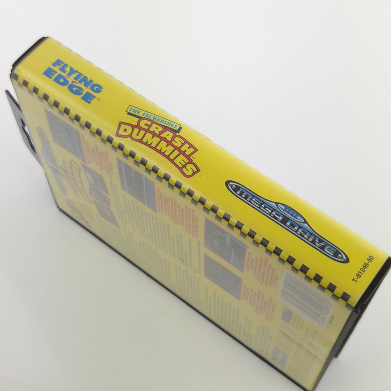 Sega Mega Drive Spiel : The Incredible Crash Dummies - Modul Anleitung OVP PAL