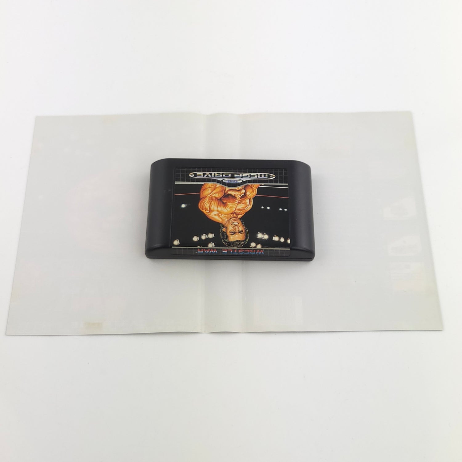 Sega Mega Drive Spiel : Wrestle War - Modul Anleitung OVP PAL Wrestling