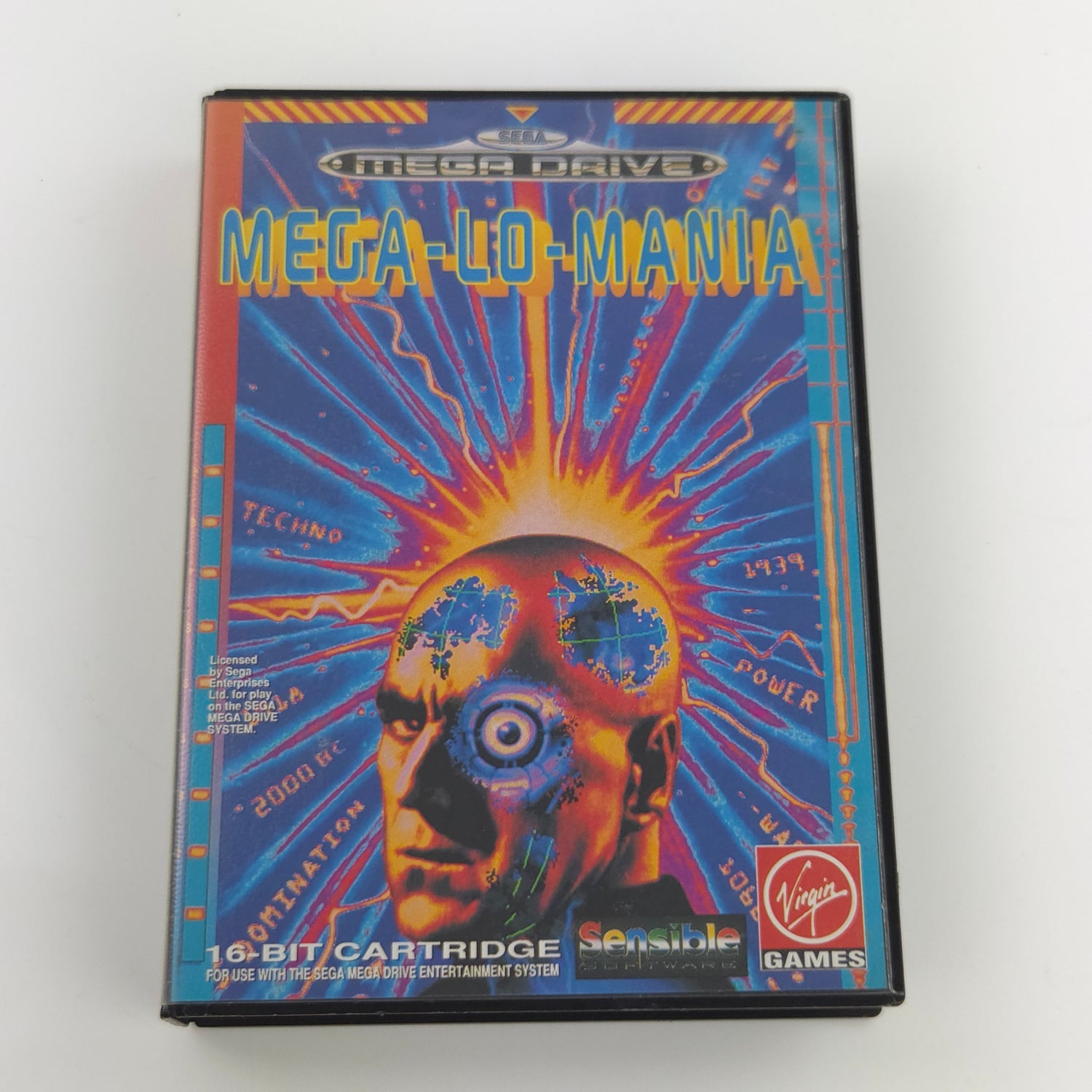 Sega Mega Drive Spiel : Mega-Lo-Mania - Modul Anleitung OVP PAL MD