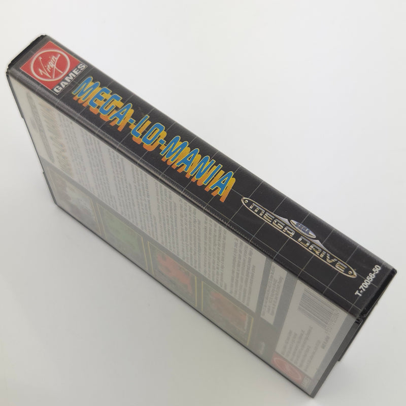 Sega Mega Drive Spiel : Mega-Lo-Mania - Modul Anleitung OVP PAL MD
