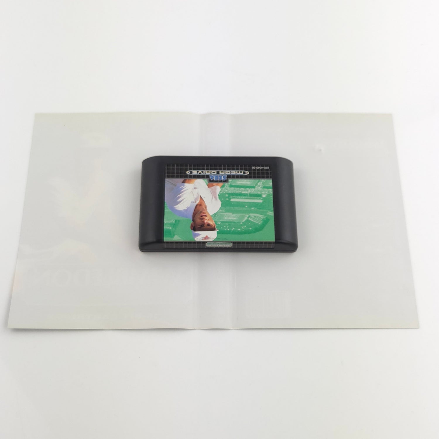 Sega Mega Drive Spiel : Wimbledon - Tennis Modul Anleitung OVP PAL MD