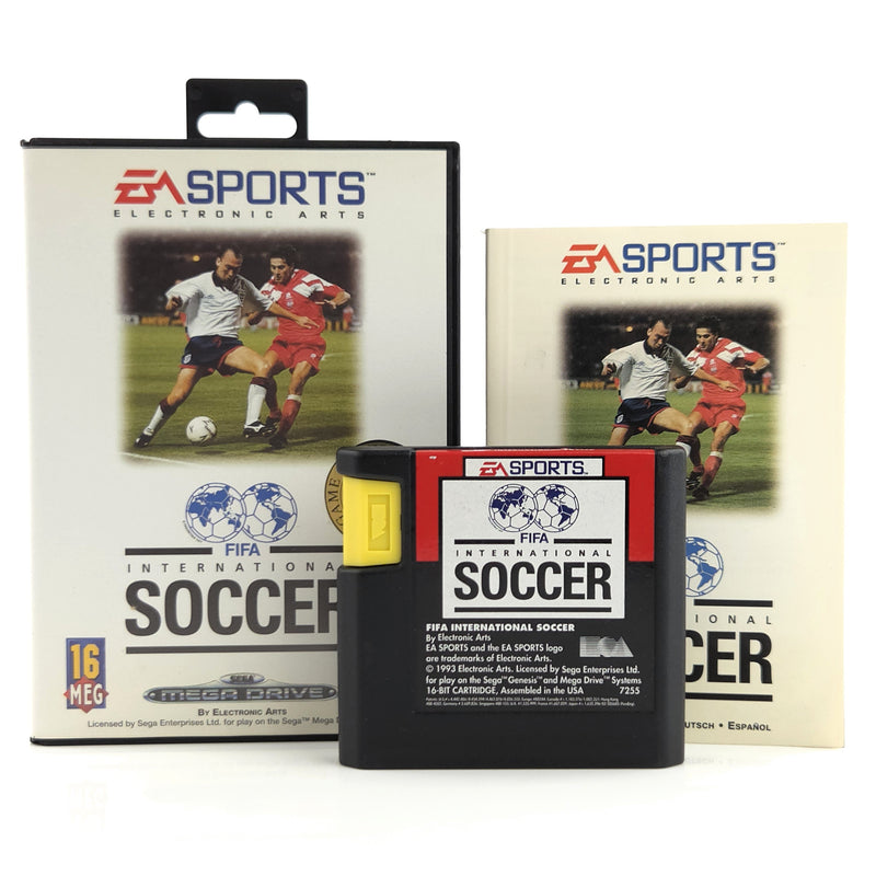 Sega Mega Drive Spiel : Fifa International Soccer - Modul Anleitung OVP PAL MD