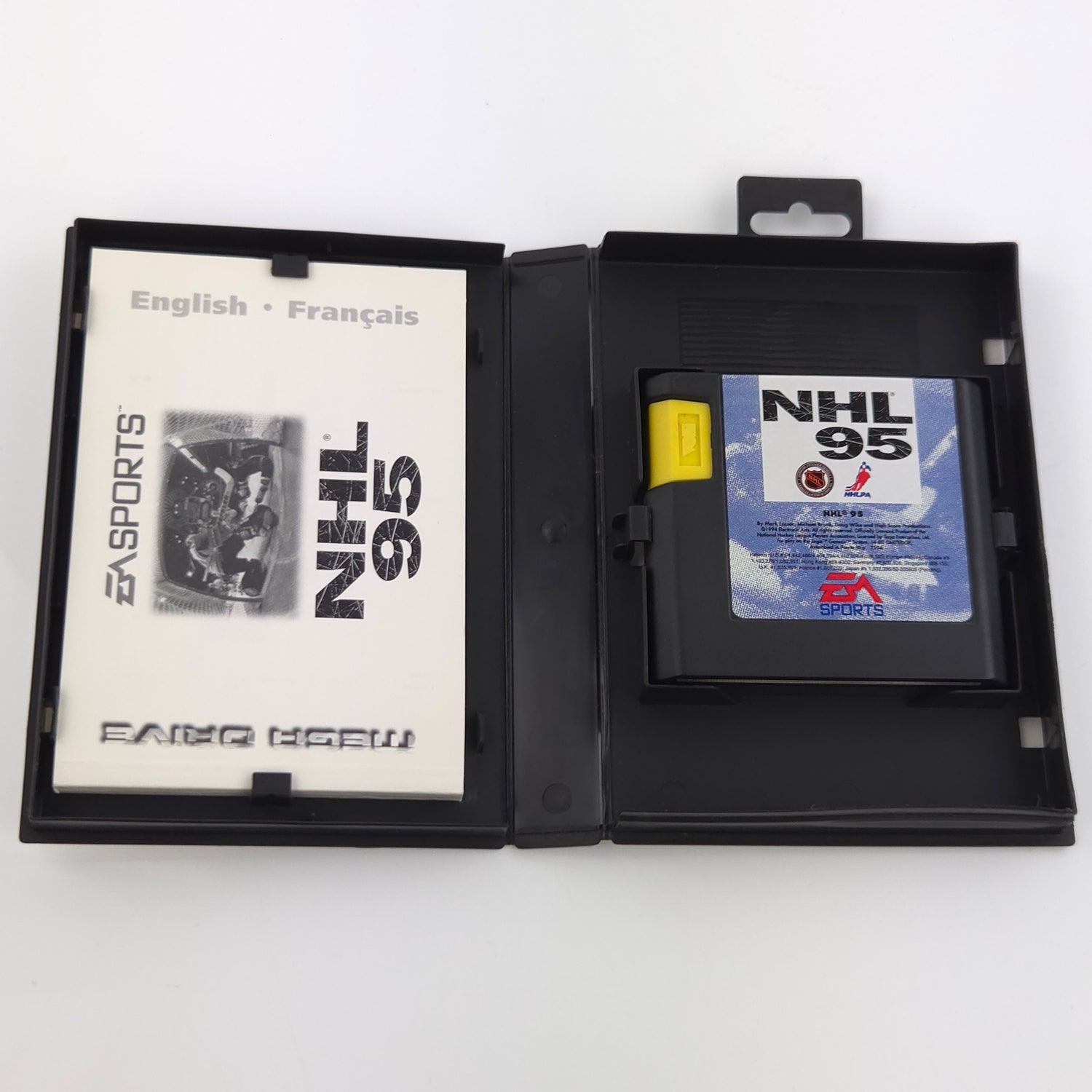 Sega Mega Drive Spiel : NHL 95 Icehockey - Modul Anleitung OVP PAL MD