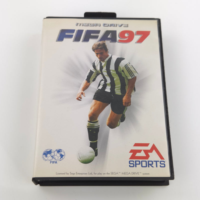 Sega Mega Drive Spiel : FIFA 97 - Modul Anleitung OVP PAL MD Fußball